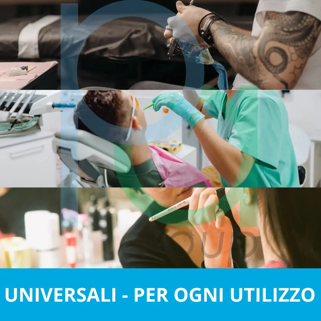 Vassoi Monouso Bianco Zigrinato per Tatuatori, Dentisti, Truccatrici - Varie Cf disponibili Dispotech Srl