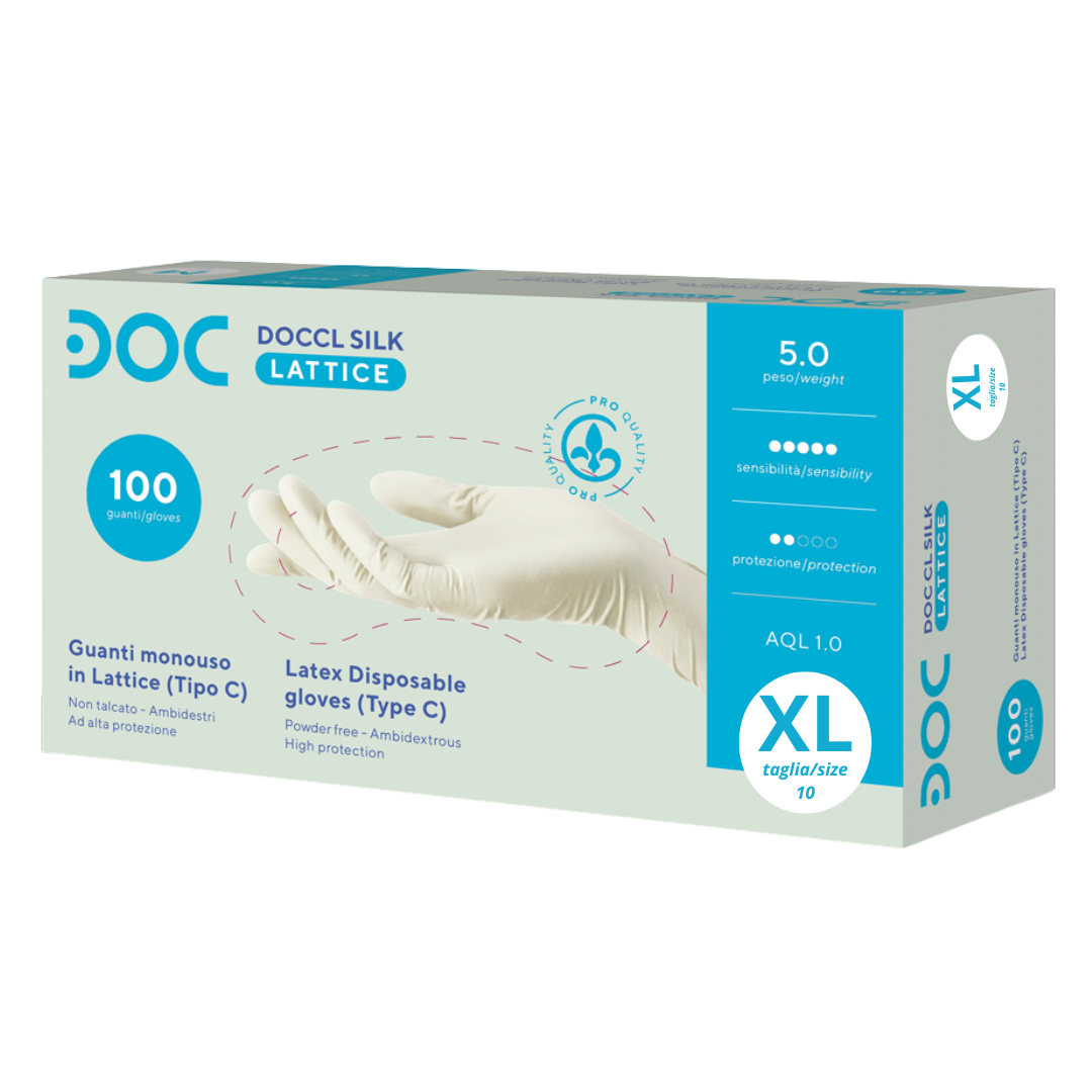 Guanti Monouso in Lattice Naturale – Non Talcati, Microruvidi e Resistenti Gardening S.r.l.