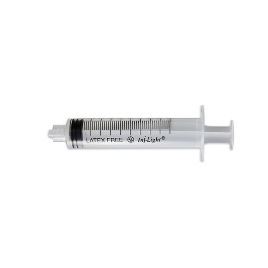 Siringhe Ipodermiche INJ/LIGHT Senza Ago, Cono Luer Lock, Sterile, Monouso, Latex-Free, Volume 30 ml - Conf. 50 pz