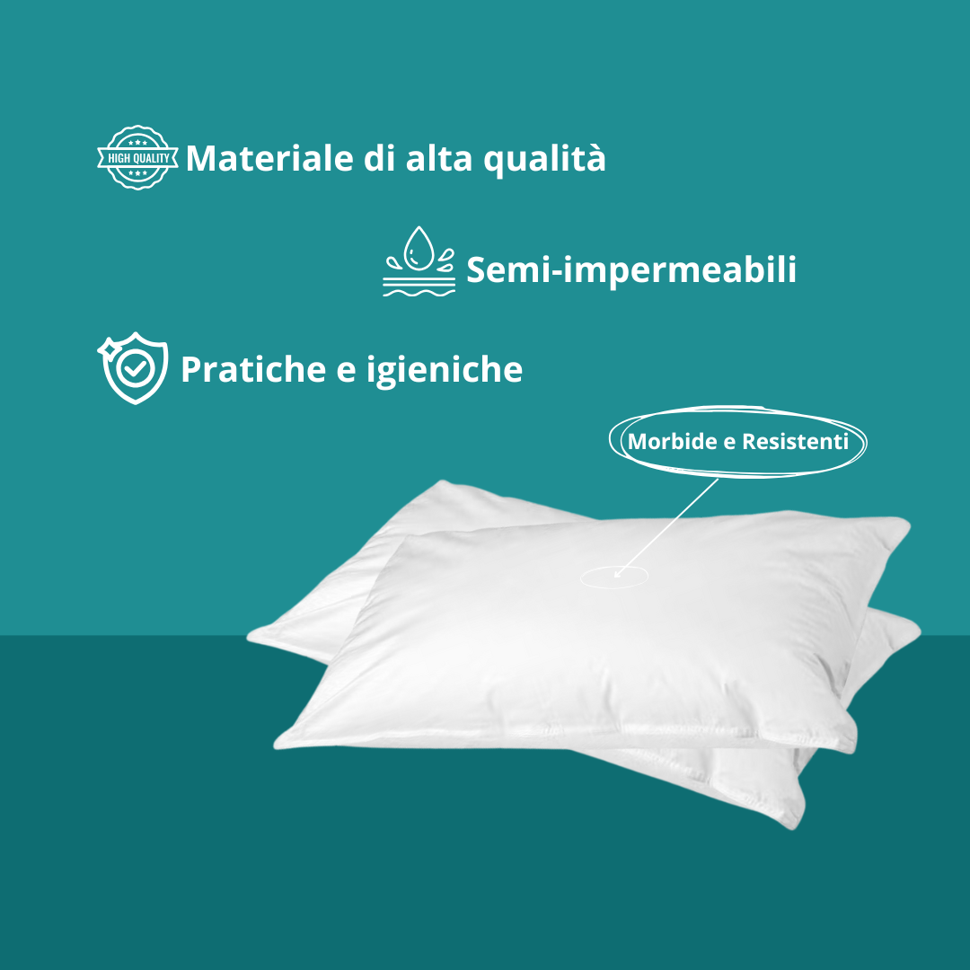 Federe Monouso Bianche in TNT – Semi-Impermeabili, Morbide e Resistenti Gardening S.r.l.