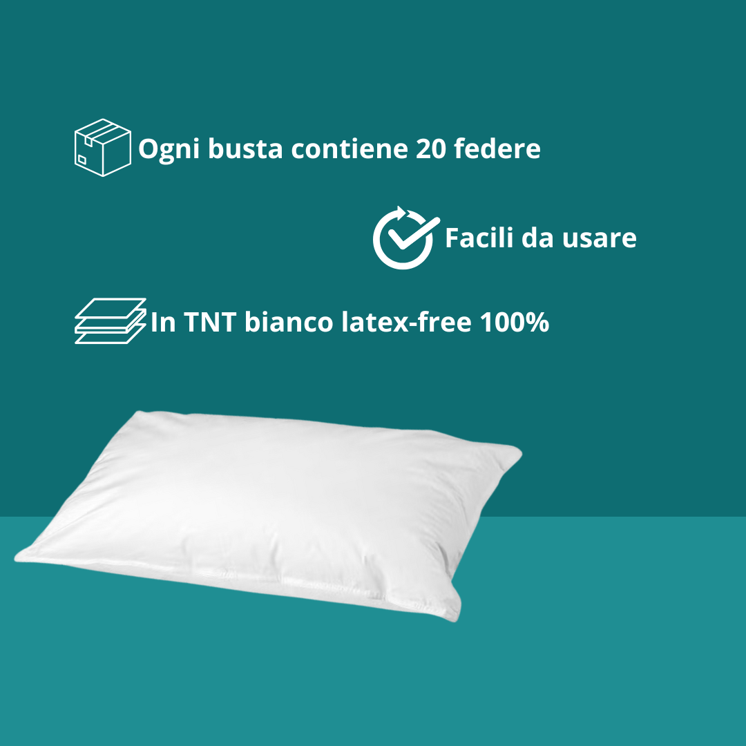 Federe Monouso Bianche in TNT – Semi-Impermeabili, Morbide e Resistenti Gardening S.r.l.