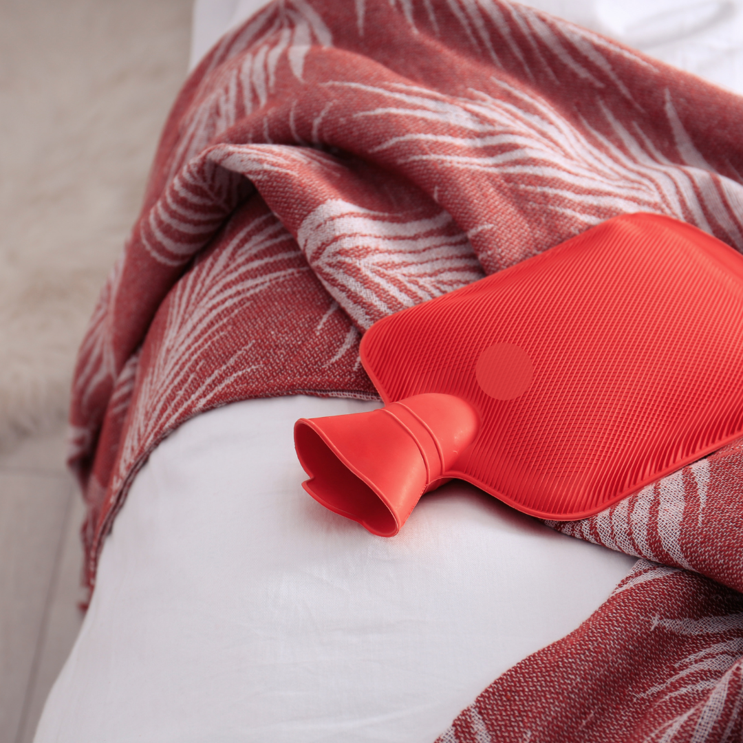 Borsa Acqua Calda 2L Bilamellata Rossa – Comfort, Sollievo e Qualità