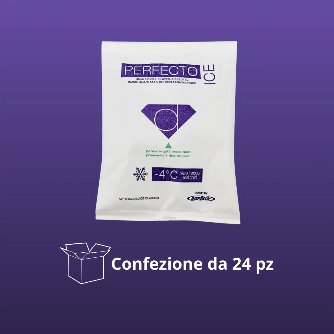 Ghiaccio Istantaneo Monouso -4°C in TNT 14x18 cm  - PERFECTO ICE Dispotech Srl
