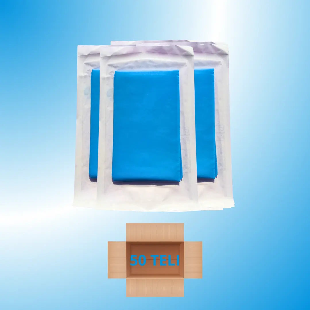 Teli Sterili Chirurgici impermeabile in accoppiato TNT + PE misura 50x75 Gardening S.r.l.