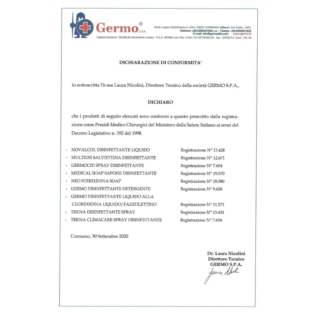 Germocid Spray 400 ml – Disinfettante Multifunzione per Oggetti e Superfici